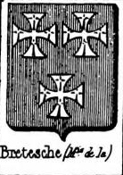Bretesche Coat of Arms / Family Crest 2