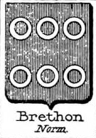 Brethon Coat of Arms / Family Crest 0