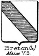 Breton Coat of Arms / Family Crest 12
