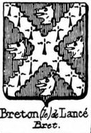 Breton Coat of Arms / Family Crest 17