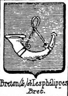Breton Coat of Arms / Family Crest 18