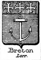 Breton Coat of Arms / Family Crest 2