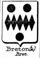 Breton Coat of Arms / Family Crest 8