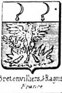Bretonvilliers Coat of Arms / Family Crest 0
