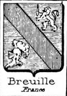 Breuille Coat of Arms / Family Crest 0
