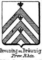 Breuning Coat of Arms / Family Crest 3