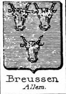 Breussen Coat of Arms / Family Crest 0