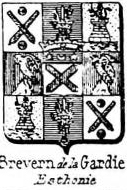 Brevern Coat of Arms / Family Crest 1