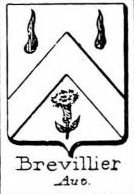 Brevillier Coat of Arms / Family Crest 1