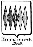 Brialmont Coat of Arms / Family Crest 0
