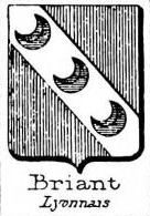 Briant Coat of Arms / Family Crest 2