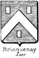 Bricquenay Coat of Arms / Family Crest 0