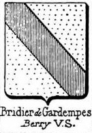 Bridier Coat of Arms / Family Crest 0