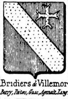 Bridiers Coat of Arms / Family Crest 0