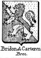 Bridon Coat of Arms / Family Crest 2