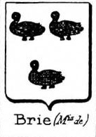 Brie Coat of Arms / Family Crest 3