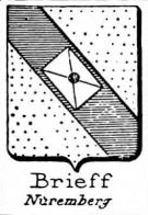 Brieff Coat of Arms / Family Crest 1
