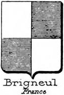 Brigneul Coat of Arms / Family Crest 1