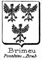 Brimeu Coat of Arms / Family Crest 0