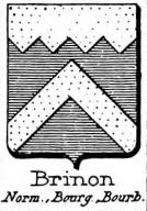 Brinon Coat of Arms / Family Crest 0