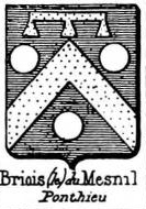 Briois Coat of Arms / Family Crest 2