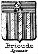 Brioude Coat of Arms / Family Crest 0