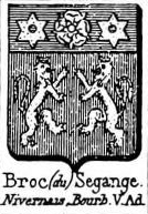 Broc Coat of Arms / Family Crest 2