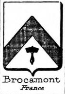 Brocamont Coat of Arms / Family Crest 0