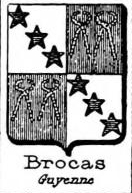 Brocas Coat of Arms / Family Crest 1