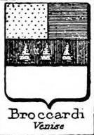 Broccardi Coat of Arms / Family Crest 1
