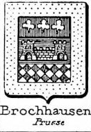 Brochhausen Coat of Arms / Family Crest 1