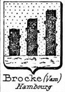 Brocke Coat of Arms / Family Crest 4