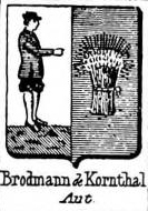 Brodmann Coat of Arms / Family Crest 1