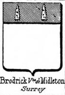 Brodrick Coat of Arms / Family Crest 2