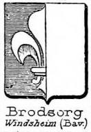 Brodsorg Coat of Arms / Family Crest 0