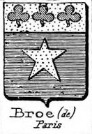 Broe Coat of Arms / Family Crest 1