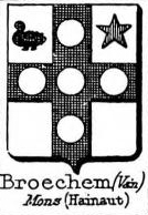 Broechem Coat of Arms / Family Crest 0