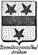 Broechuysen Coat of Arms / Family Crest 0