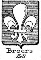 Broers Coat of Arms / Family Crest 1