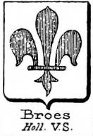 Broes Coat of Arms / Family Crest 0
