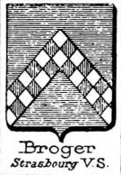 Broger Coat of Arms / Family Crest 0