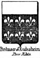 Bromser Coat of Arms / Family Crest 2