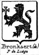 Bronkaert Coat of Arms / Family Crest 0