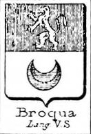 Broqua Coat of Arms / Family Crest 0