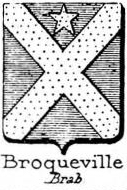 Broqueville Coat of Arms / Family Crest 0