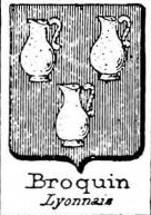 Broquin Coat of Arms / Family Crest 0