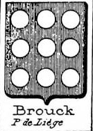 Brouck Coat of Arms / Family Crest 0