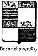 Brouckhoven Coat of Arms / Family Crest 0