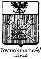Brouckmans Coat of Arms / Family Crest 1