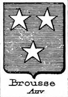 Brousse Coat of Arms / Family Crest 0